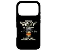 on The Rocks Single Malt Whisky Coque pour iPhone 17 Pro