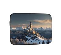 On the Snowy Mountain Housse souple antichoc pour ordinateur portable 17"