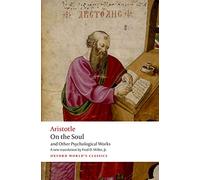 Aristotle – On the Soul: And Other Psychological Works – Broché