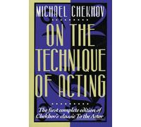 On the Technique of Acting