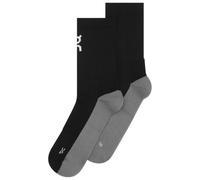 On - Trail Sock High 2P - Chaussettes de running - EU 35-38,5 - black / black