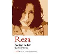 Yasmina Reza – On vient de loin – Œuvres choisies – Broché