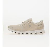 On Running Baskets Cloud 6 Femme Pearl/White Beige Taille 39