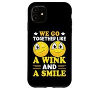 On y va ensemble comme un clin d'œil et un sourire Coque pour iPhone 11