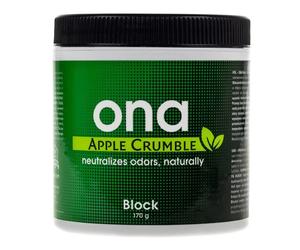 ONA Block Neutralisateur d'odeurs Apple Crumble - 170 g