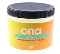 ONA Gel Tropics, 1 L - Gel désodorisant pour contrôler les arômes de croissance et éliminer les odeurs de fumée