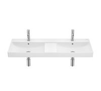 Ona lavabo double mural 1200x460 h 80 blanc mat - ROCA A32768B620