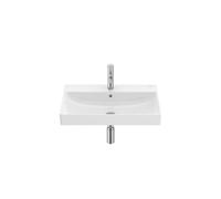 Ona lavabo mural avec jeu de fixations en fineceramic 650x460 h80 blanc brillant - ROCA A327687000