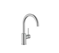 Ona mit lavabo “l” avec poignée latérale corps lisse chromé - ROCA A5A4A9EC00