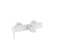 Ona mitigeur b-d mural avec inverseur auto blanc mat - ROCA A5A029EB00