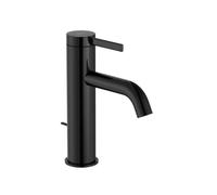 Ona mitigeur de lavabo à levier technologie ColdStart, avec vidage, noir mat (A5A309ENB0)
