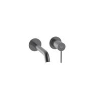 Ona mitigeur de lavabo monotrou à encastrer.graphite brossé - ROCA A5A359EGM0