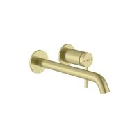 Ona mitigeur lavabo monotrou à encastrer pvd or brossé - ROCA A5A459EVA0