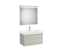 Ona Pack 1 Tiroir 800Mm Lavabo Centré Chêne Blanchi-Roca A851701512