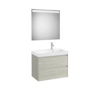 Ona Pack 2 Tiroirs 800Mm Lavabo Droite Chêne Blanchi-Roca A851706512