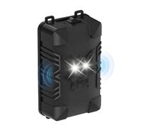 Onalix Anti Rongeur Voiture 12V, Répulsif Ultrason Souris pour Voiture, Répulsif Silencieux avec Ultrasons 18-36kHz & LED Flash, 3 Modes d’Alimentation, Protège Moteur, Garage, Grenier