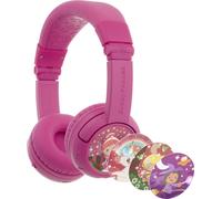 onanoff BuddyPhones® pour enfants Micro-casque supra-auriculaire Bluetooth, filaire rose limitation de volume, pliable