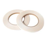 ONAO Ruban adhésif double face Shoji - 0,5 cm x 80 m (40 m x 2 rouleaux) - Ruban adhésif en papier Shoji robuste pour réparation d'écran Shoji, blanc, fabriqué au Japon