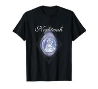 Once (Couverture de l'album + Logo Nightwish + tracklist) T-Shirt, Homme, Noir, S
