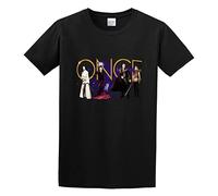 Once Upon A Time 2011 Unisex T-Shirt Printed Tee Graphic Top Men Black Shirt S