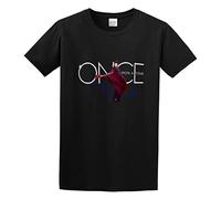 Once Upon A Time 2011 Unisex T-Shirt Printed Tee Graphic Top Men Black Shirt S