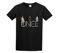 Once Upon A Time 2011 Unisex T-Shirt Printed Tee Graphic Top Men Black Shirt XXL