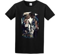 Once Upon A Time Season 5 Poster Black Mens T-Shirt Graphic Unisex Tee Shirt Manches Courtes(Large)