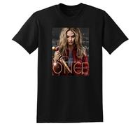 Once Upon A Time T Shirt Emma Swan Dark Side Poster Tee Black XXL