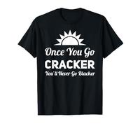 Once You Go Cracker: BWWM Romance interracial & Humour de Rencontre T-Shirt