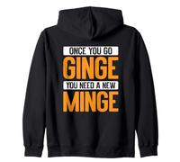 Once You Go Ginge, You Need A New Minge Funny Sweat à Capuche