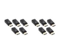 Onchdbfhuu 10 Pièces 4K Displayport Prise Factice DP Adaptateur D'Affichage Virtuel Carte Graphique Tricheur EDID Émulateur Fantôme sans Tête