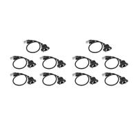 Onchdbfhuu 10pièces 1FT RJ45 Cable D'Extension de Reseau Ethernet LAN A