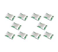Onchdbfhuu 10X Carte de Protection de Chargeur de Batterie Au Lithium 4S 12V 100A avec Balance de Batterie d'alimentation Améliore La Carte de Protection de Carte PCB