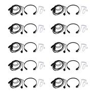 Onchdbfhuu 10X Écouteur Micro-Casque de Vibration de Gorge pour Radio Bidirectionnelle Uv-5R Uv-82 UV-B6-888S