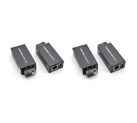 Onchdbfhuu 2 Paire Gigabit 100/1000M A/B SC Ethernet Commutateur Fibre Convertisseur de MéDia ÉMetteur-RéCepteur Optique Rj45 Commutateur Fibra 20KM