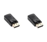 Onchdbfhuu 2 PièCes 4K Displayport Prise Factice DP Adaptateur D'Affichage Virtuel Carte Graphique Tricheur EDID ÉMulateur FantôMe sans TêTe