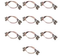 Onchdbfhuu 20 Pièces 3G HD SDI Câble BNC Câble 30cm 75 Ohm pour Caméras équipement Vidéo Prend En Charge HD-SDI 3G-SDI 4K 8K SDI Câble Vidéo