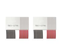 Onchdbfhuu 20Pcs Elements Peltier TEC1-12706 Thermoélectrique Peltier Module 12706 TEC 12V 4.5A DIY Refroidisseur Peltier Elemente Board