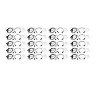 Onchdbfhuu 20X Écouteur Micro-Casque de Vibration de Gorge pour Radio Bidirectionnelle Uv-5R Uv-82 UV-B6-888S Écouteur Talkie-Walkie