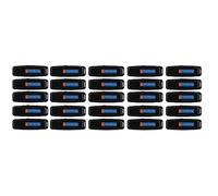 Onchdbfhuu 20X Mini U-Disk Digital Audio Recorder USB 3.0 Clés USB Prise en Charge Maximale 32 Go Carte Mémoire Noir