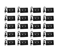 Onchdbfhuu 20X Universal Cassette Bluetooth 5.0 Audio Car Tape Adaptateur StéRéO Aux avec Mic pour TéLéPhone MP3 Câble AUX Lecteur CD