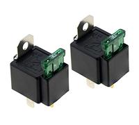 Onchdbfhuu 2X 4 Broches DC12V 30A Fusionne Allume/Eteint Automobile Relais Fusionne avec D'Assurance