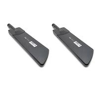 Onchdbfhuu 2X 600-6000Mhz Souple Plier Routeur sans 2G 3G GSM GPRS 4G 5G Gain élevé Amplificateur de Signal LTE 40 DBi Antenne WiFi Noir B