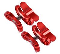 Onchdbfhuu 2X Accessoire de Camera Clip de Papillon de Boule de Lumieres de Plongee Support de Fixation de Bras en Aluminium pour 3 + / 4/5 Gitup SJ6000 Camera Rouge