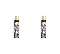 Onchdbfhuu 2X Amplificateur de Microphone à Condensateur Électret 48 V, Alimentation Fantôme, pour Enregistrement de Chansons K, Conférence, Discours, 125 DB, Nouveau