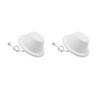 Onchdbfhuu 2X Antenne Plafond 4G LTE pour GSM 3G 2G 800-3700 MHz Antenne Extérieure Intérieure pour Amplificateur de Signal Mobile