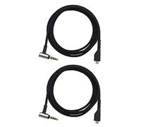 Onchdbfhuu 2X CâBle Audio de Remplacement de 3,5 mm pour la Série en Acier Arctis 3, Arctis Pro sans, Arctis 5, Arctis 7