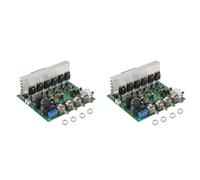 Onchdbfhuu 2X Carte D'Amplificateur Audio Carte D'Amplificateur de Caisson de Basses Haute Puissance 2,1 Canaux 240W AMP Dual AC18 - Cinéma Maison 24V