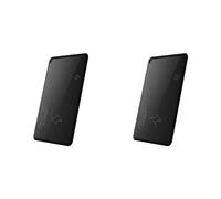 Onchdbfhuu 2X Carte D'Identification Intelligente sans pour Find My APP Localisateur d'enfants/Animaux de Compagnie Clé/Vélo/Portefeuille Bluetooth Traceur GPS Ultra-Mince