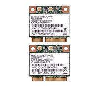 Onchdbfhuu 2X Carte RéSeau sans Atheros AR9832 AR5BHB116 2,4/5 GHz Monopuce 300 Mbps 802.11N Mini PCI-E Carte sans WiFi